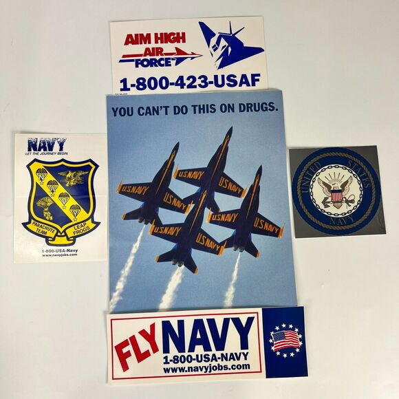 Navy Am Rates Stickers Other | Vintage Us Navy Air Force Collectable Bumper Stickers And ...